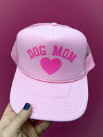 Pink Dog Mom Trucker Cap