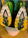 Cactus Rhinestone Earrings