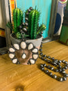 Squash Blossom Pendant Necklace