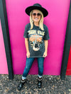 Black Nashville Guitar Tee