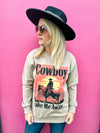 Gray Cowboy Sweatshirt