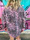 Pink Leopard Print Jacket