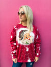 Bleached Santa Sweatshirt