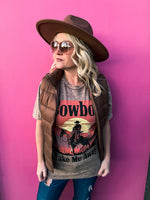 Cowboy Take Me Away Tee